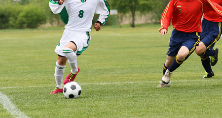 Obraz premium サッカー フットボール