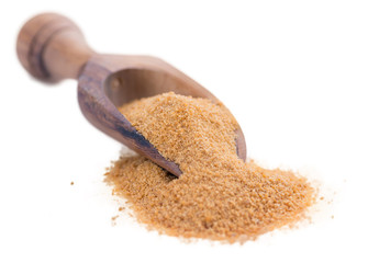 Coco Sugar (isolated on white)