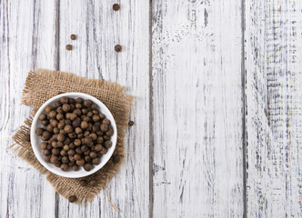 Heap of Allspice (selective focus)