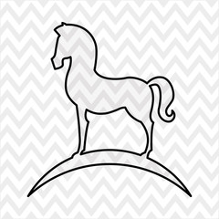 horsemanship icon design 