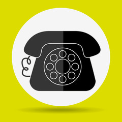 telephone icon design 