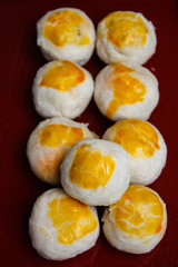 Chinese ancient dessert called 'Pia', Chinese pastry or moon cak