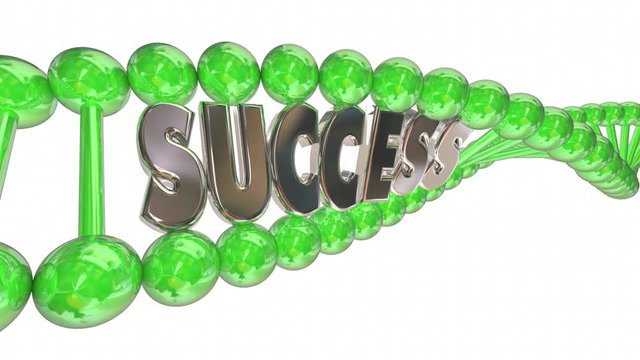 Success in Your DNA Strand Genetics Heredity Winning Traits