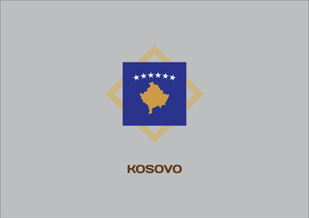 Kosovo Flag