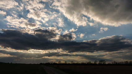 Landschaft im Frühjahr