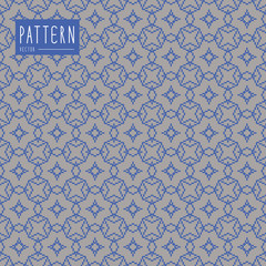 Seamless pattern contemporary and modern that you can change col