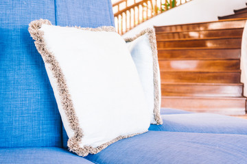 Obraz na płótnie Canvas Pillow on sofa and chair