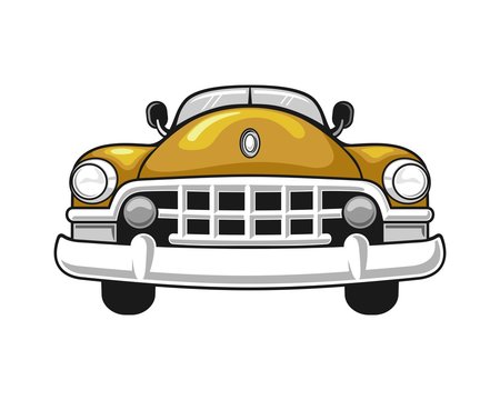 Classic Car 01 Gold