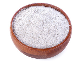 Bowl with flour made up of whole grain cereals (Multi grain)