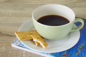 butter with black coffee