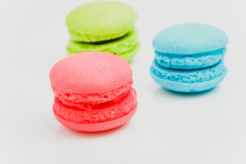 macaroon with filter effect retro vintage style