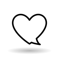 Communication bubble design , vector illustration