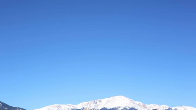 Garden of the Gods at the end of the Winter