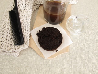 Haarkur mit Kaffee und Koffein