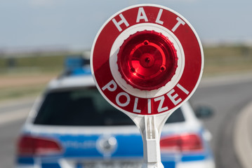 Halt Polizei