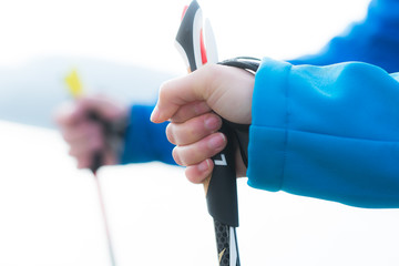 Anleitung zu nordic walking stecken