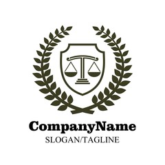 Law Firm,Law Office, Lawyer services, Vector logo template
