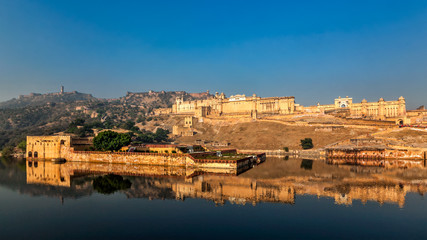 Obraz premium Amer (Amber) fort, Rajasthan, India