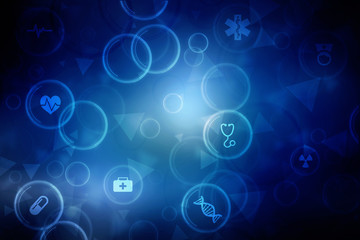 Medical abstract background