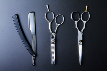 Stylish Professional Barber Scissors, Hair Cutting and Thinning