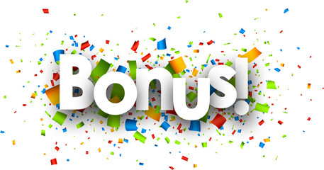 Bonus paper background.