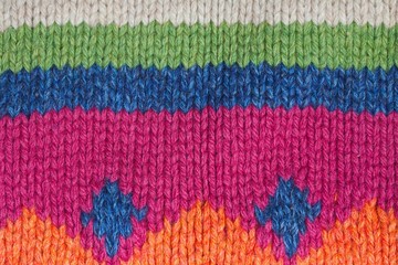 Fototapeta na wymiar Nice knitted surface.Closeup