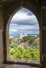 A Window to Sao Vicente da Fora church
