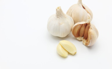 Garlic isolated