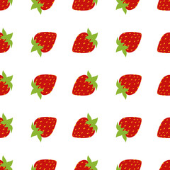 seamless of strawberries
