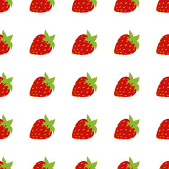 seamless of strawberries