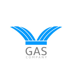 Gas logo sign