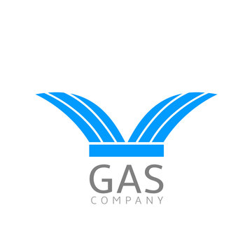 Gas logo sign