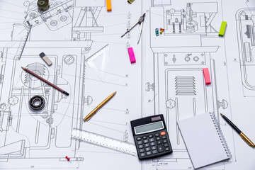 engineering drawings and tools