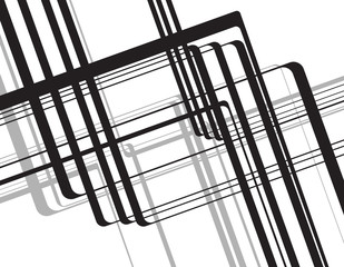 abstract black lines background design elements