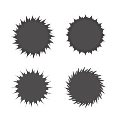 grunge stamp template with textures vector