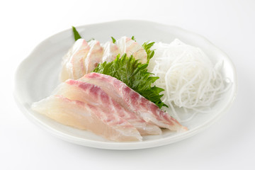 鯛の刺身