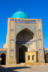 Fototapeta na wymiar Mosque in the Historic Centre of Bukhara