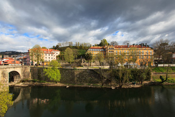 landscape of Amarante, town in the north of Portugal