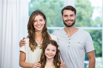 Fototapeta premium Portrait of smiling family 