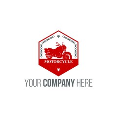 moto race logo icon Vector