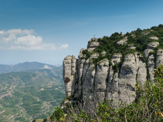 Fototapeta na wymiar Montserrat, Catalogne, Espagne, Europe