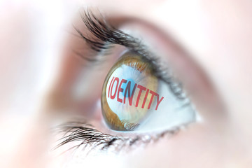 Identity reflection in eye.