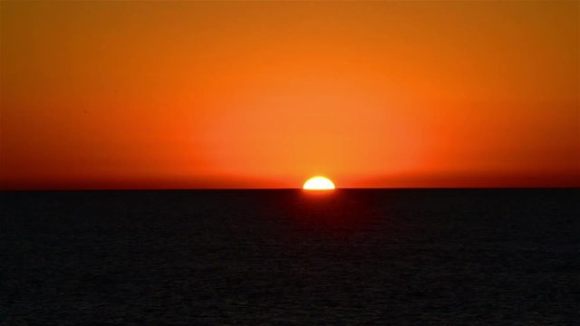 Sunrise on Ocean