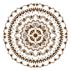 Abstract floral ornament