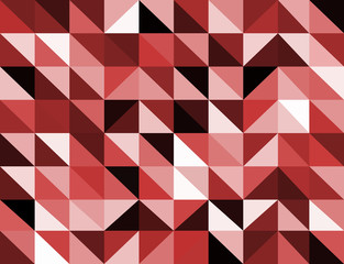 Dull red abstract geometric polygonal background