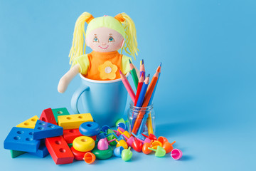 Obraz premium Colorful Toys Collection