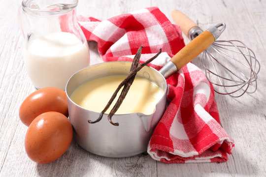 creme anglaise and ingredient