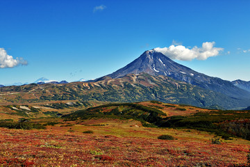 Fototapeta premium volcano of Kamchatka 