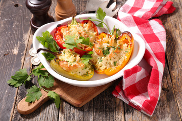 stuffed bell pepper