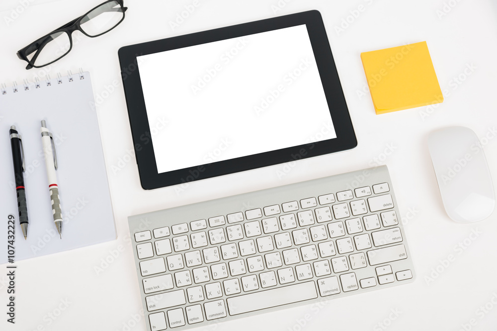 Poster digital tablet touch pad computer with keyboard, mouse